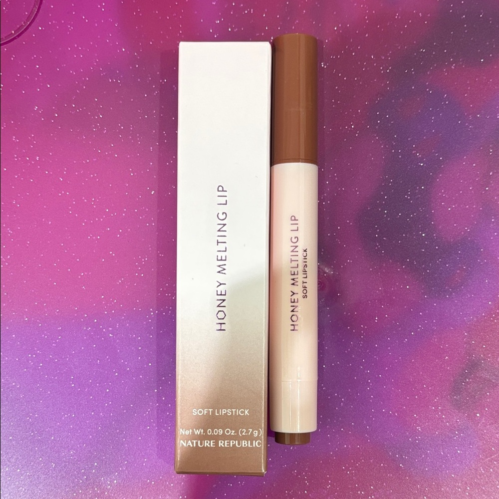Natural Republic Honey Melting Lip Soft Lipstick — Rose Brown Shade